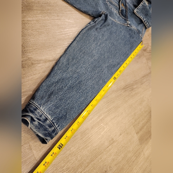 Vintage Lee Denim Jacket Blue Jean Trucker Mens Size Large - Picture 11 of 11